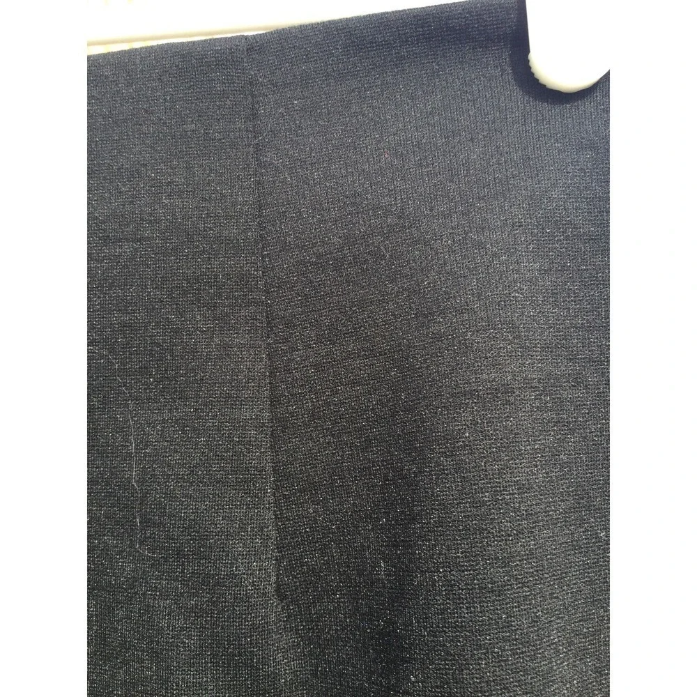 Of/mercer‎ womens pencil skirt L large modal stretch black slit NYC USA gothic